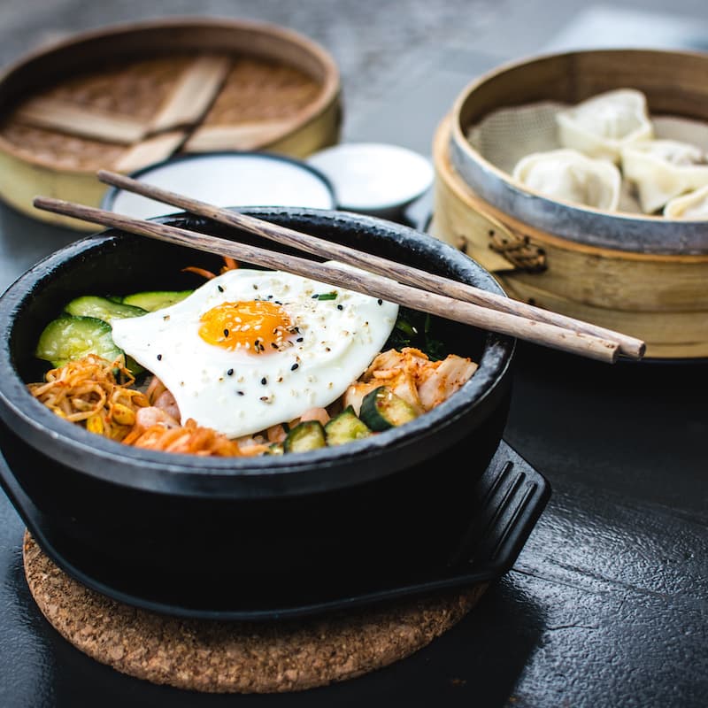 A nicely displayed food images