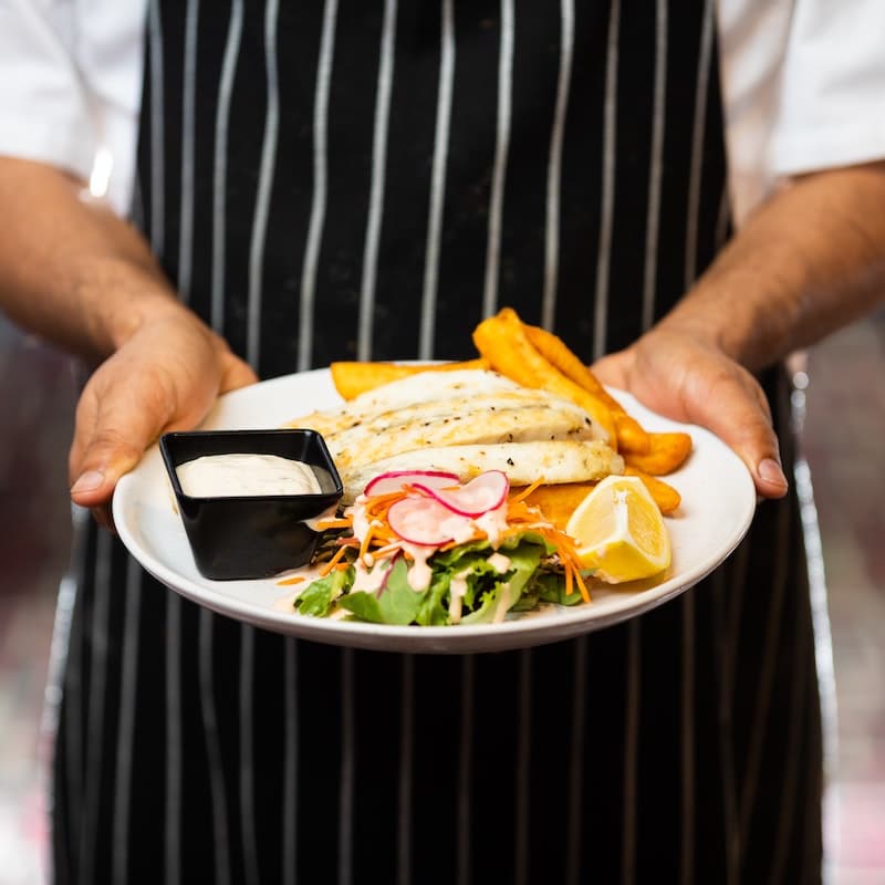 A nicely displayed food images